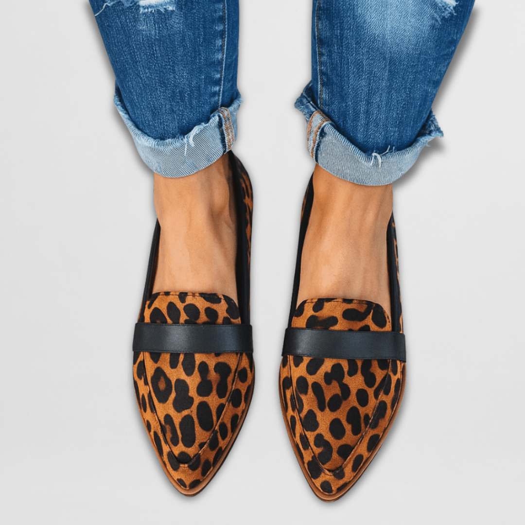 Elegante Mocassino con punta affusolata – Scarpe Slip-On comode per donne nella vita quotidiana e nel business
