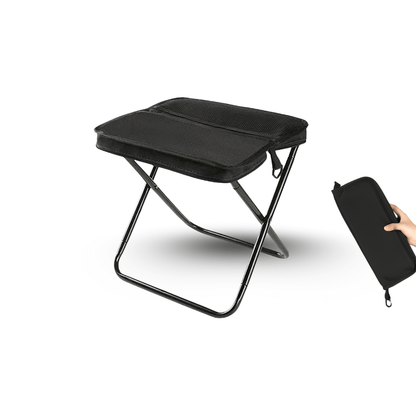 Sedia da Campeggio Pieghevole – Leggera, Portatile e Resistente con Borsa da Viaggio