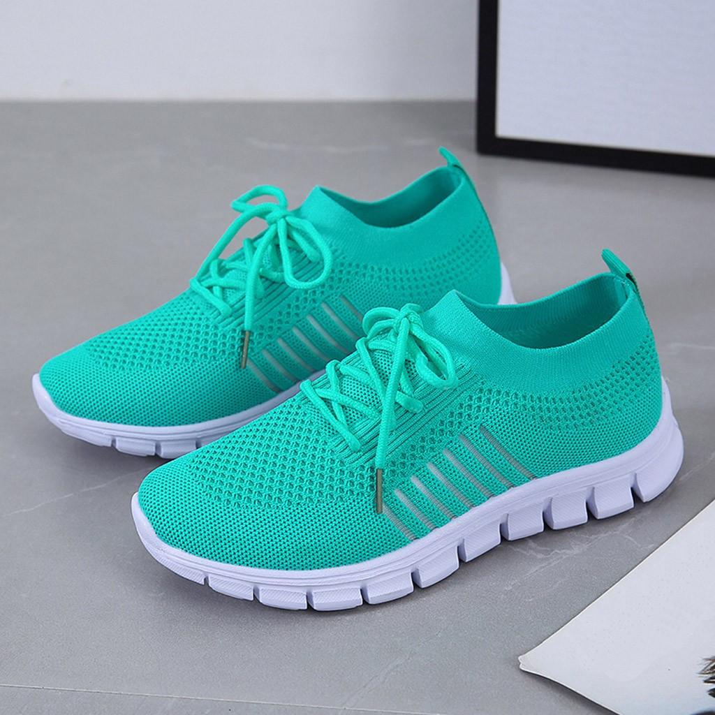 Sneaker da donna traspiranti con suola in memory – Scarpe leggere in mesh per il quotidiano e il comfort
