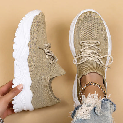 Céliane - Sneakers Ortopediche Traspiranti con Suola Bianca per un Comfort Ottimale durante Lunghe Passeggiate e Viaggi in Città