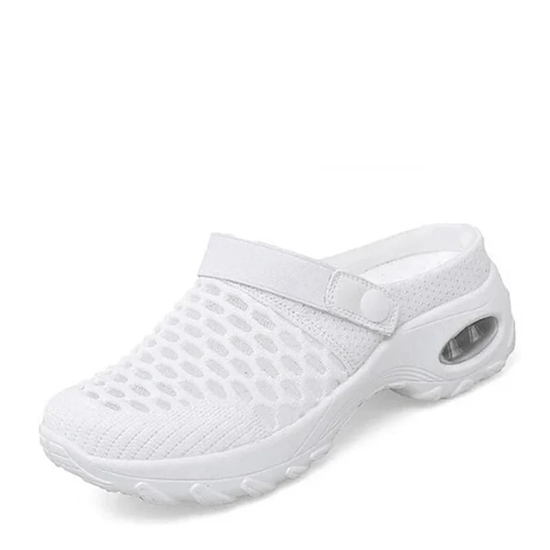 Clogs ortopedici da donna con cuscinetto d'aria – Pantofole traspiranti e confortevoli per il tempo libero e la vita quotidiana