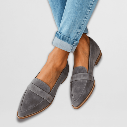 Elegante Mocassino con punta affusolata – Scarpe Slip-On comode per donne nella vita quotidiana e nel business