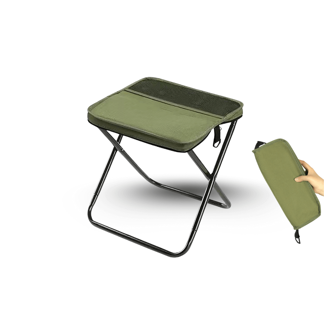 Sedia da Campeggio Pieghevole – Leggera, Portatile e Resistente con Borsa da Viaggio