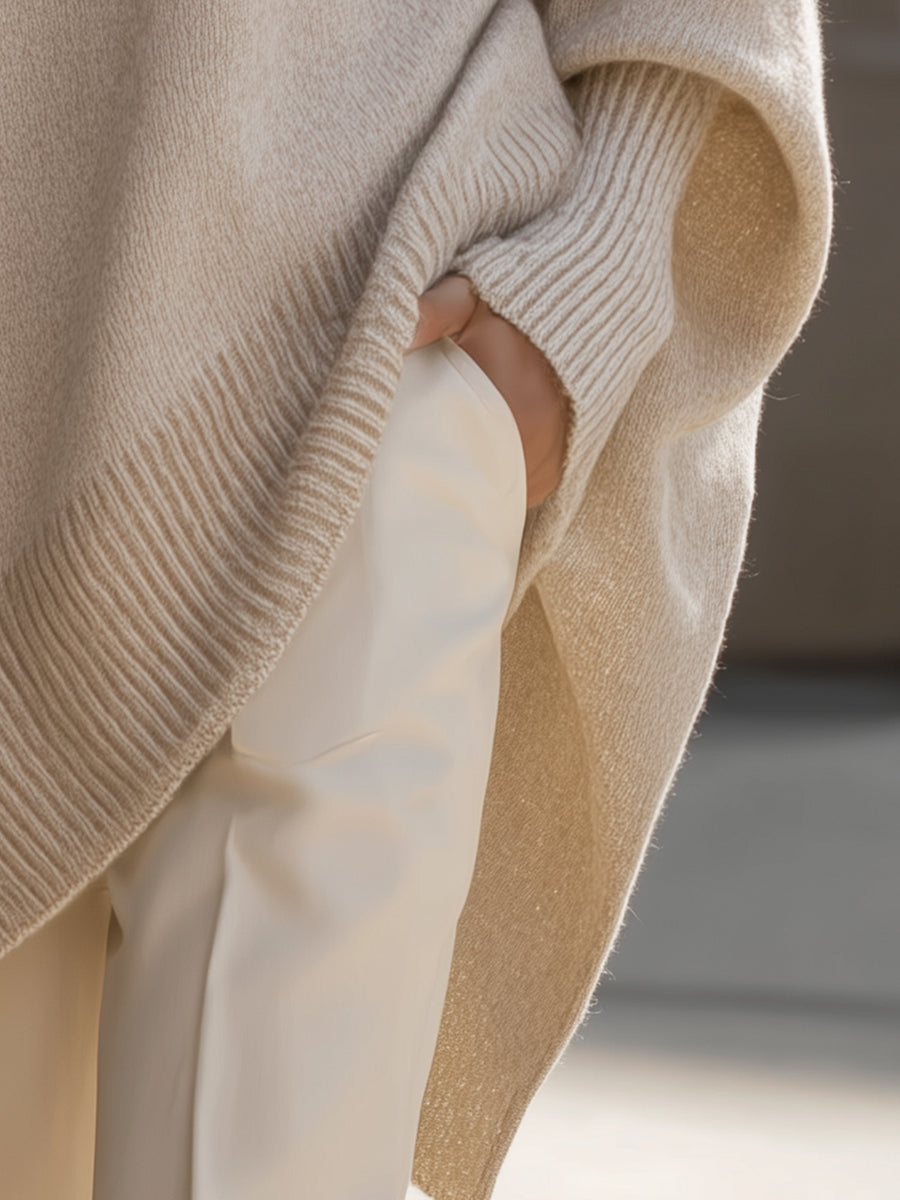 Améthys - Maglione oversize per donne, elegante e chic, eleganza senza sforzo