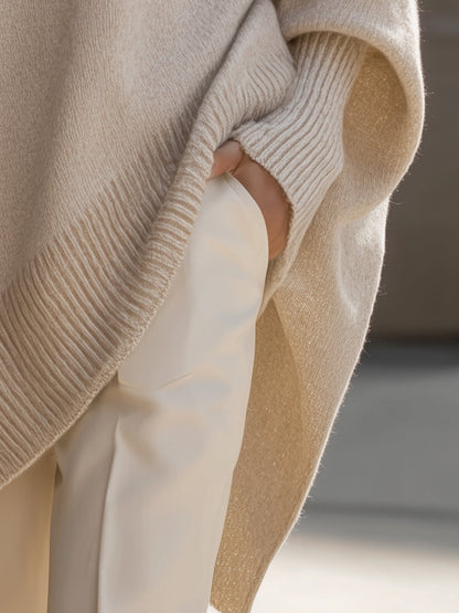 Améthys - Maglione oversize per donne, elegante e chic, eleganza senza sforzo