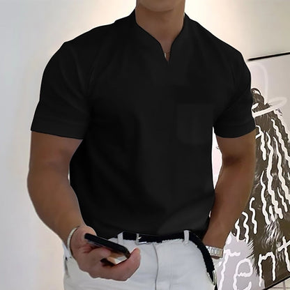 Honoré - T-Shirt da Uomo Business & Sport con Maniche Corte
