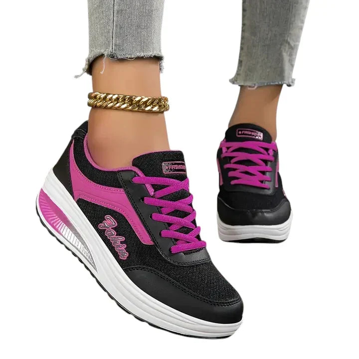 Alzéline - Sneakers Comode con Ammortizzazione, Tessuto Traspirante e Supporto Ortopedico per una Camminata Senza Dolore e Passeggiate in Città