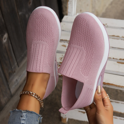 Sneaker ortopediche Slip-On per donne – Suola ad aria confortevole e alleviante