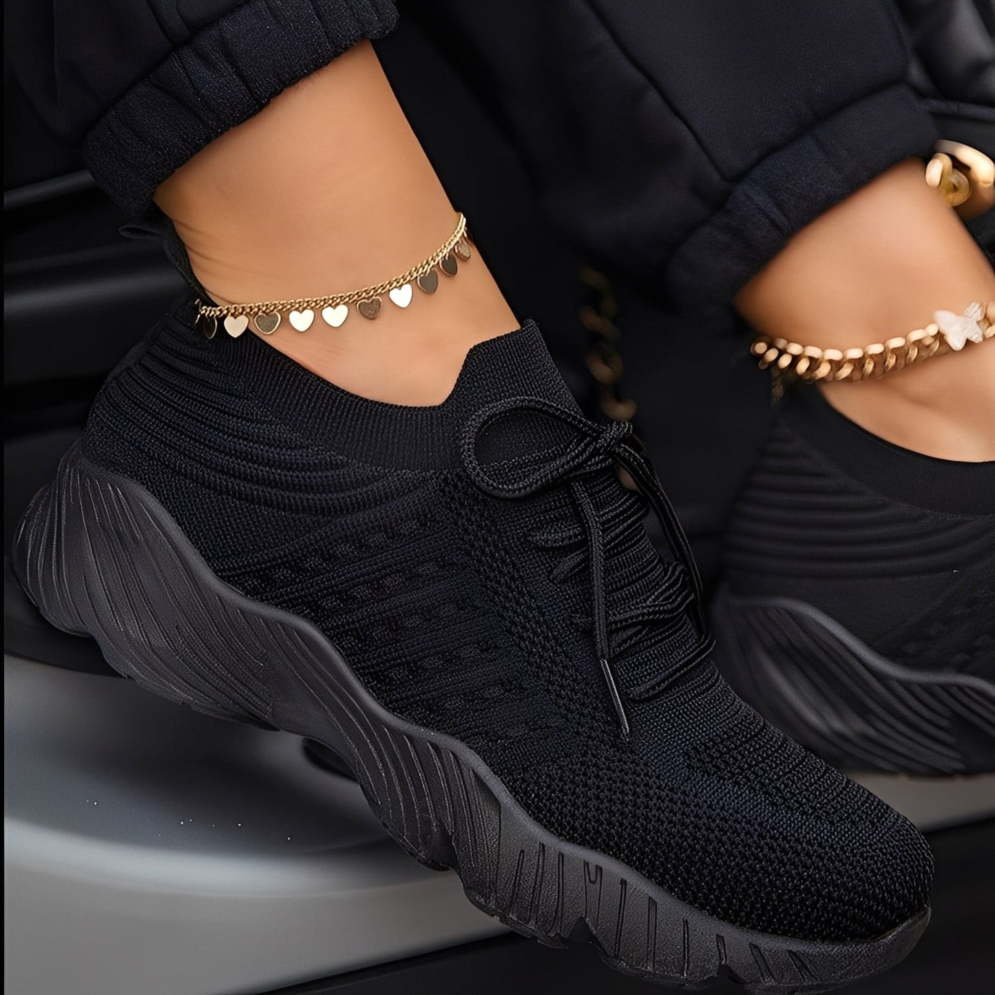 Daphnéa - Sneakers ortopediche in mesh per donne