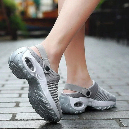 Clogs ortopedici da donna con cuscinetto d'aria – Pantofole traspiranti e confortevoli per il tempo libero e la vita quotidiana