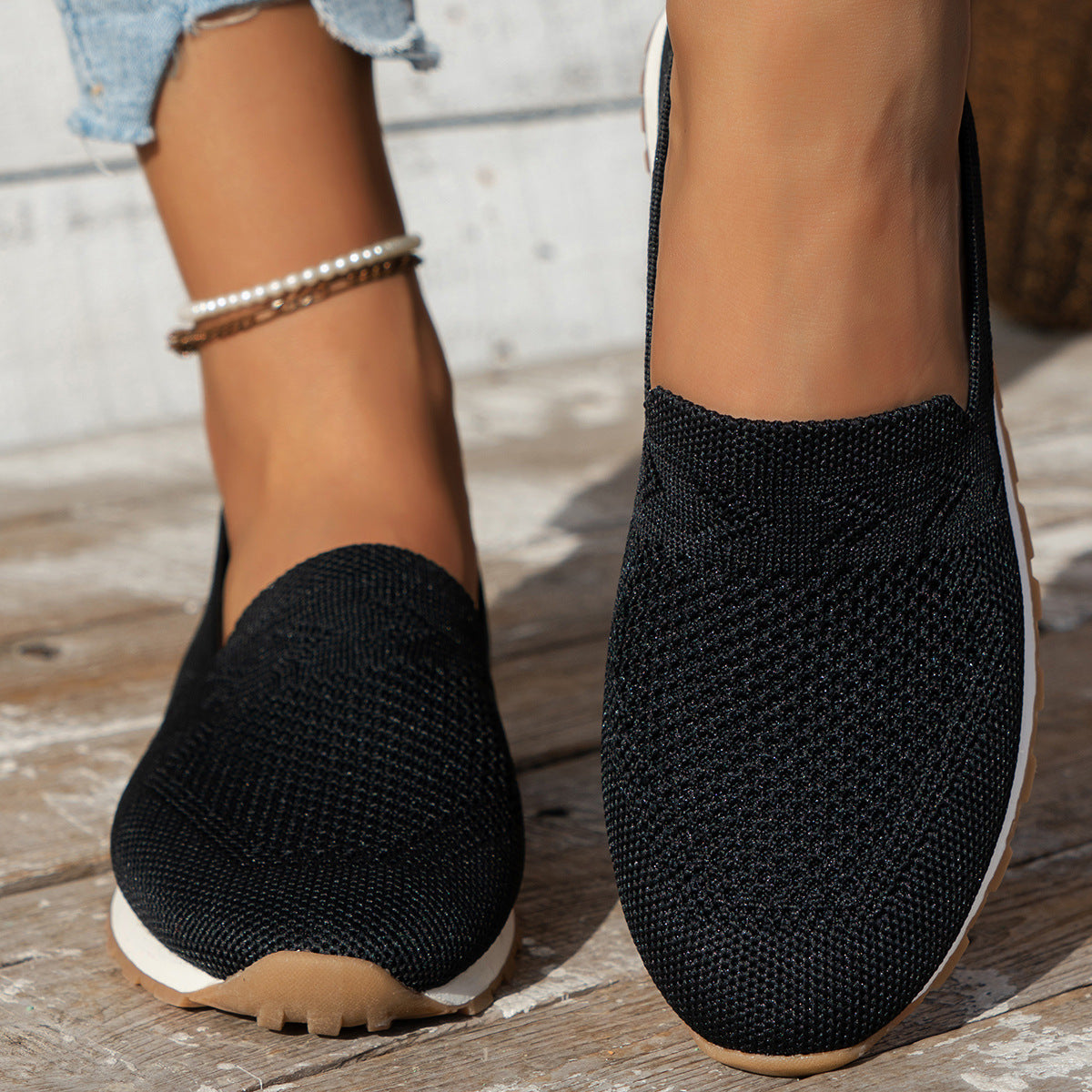 Maëvora - Scarpe Slip-On Ortopediche e Traspiranti per un Comfort Ottimale durante Lunghe Passeggiate e Gite in Città