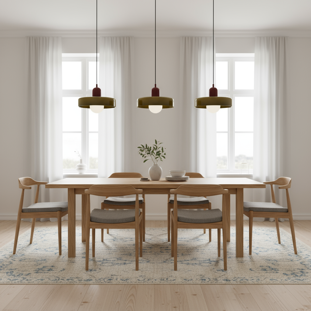 AtmosColor - Lampada a sospensione in vetro colorato
