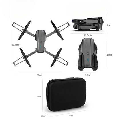 Voléra - Drone con fotocamera 4K UHD e lunga durata della batteria
