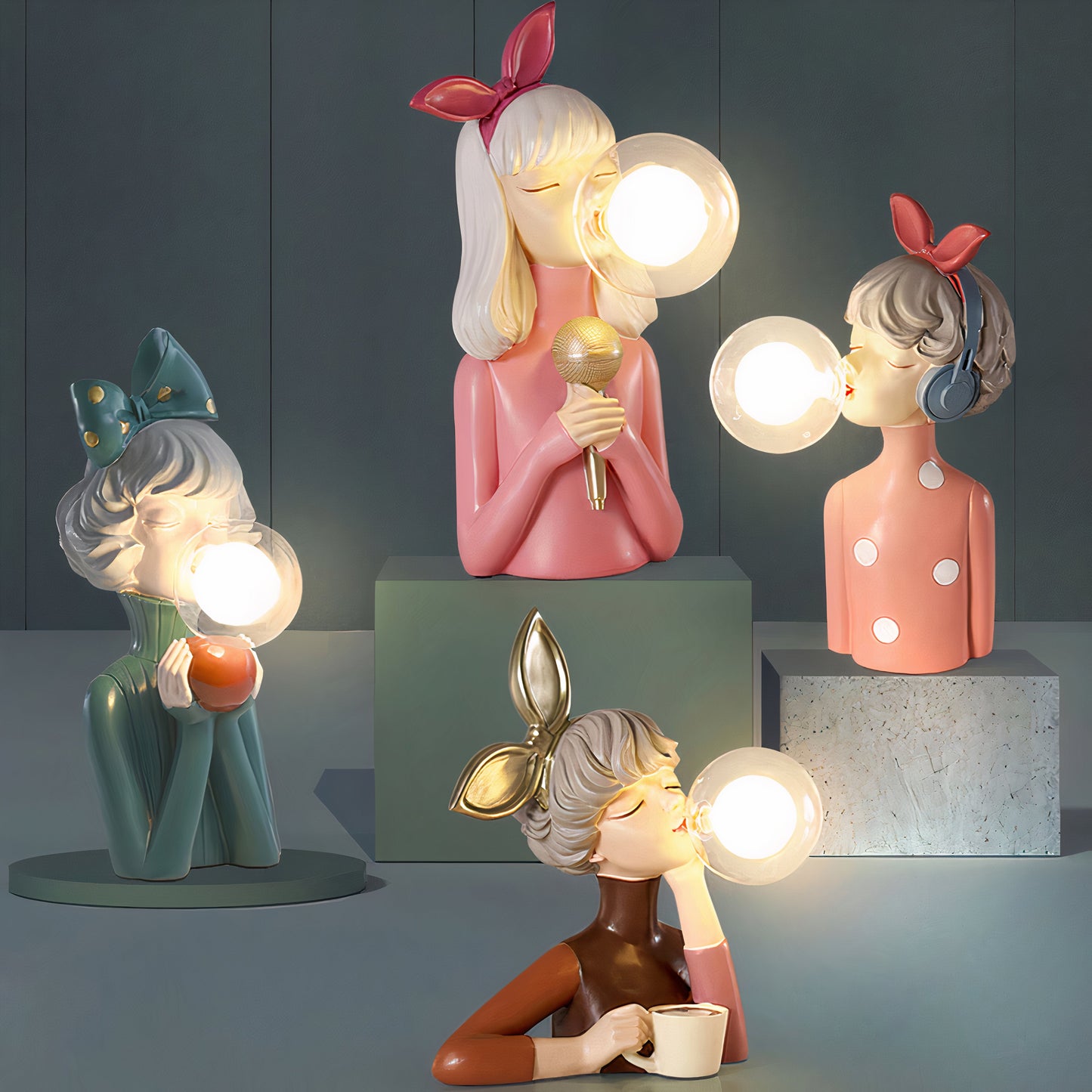 TwinkleSisters | Lampada da tavolo