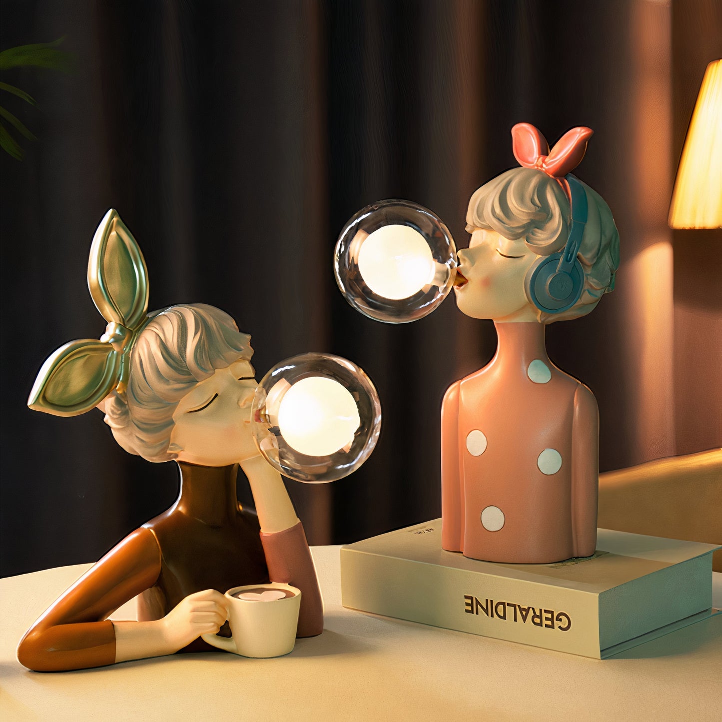 TwinkleSisters | Lampada da tavolo