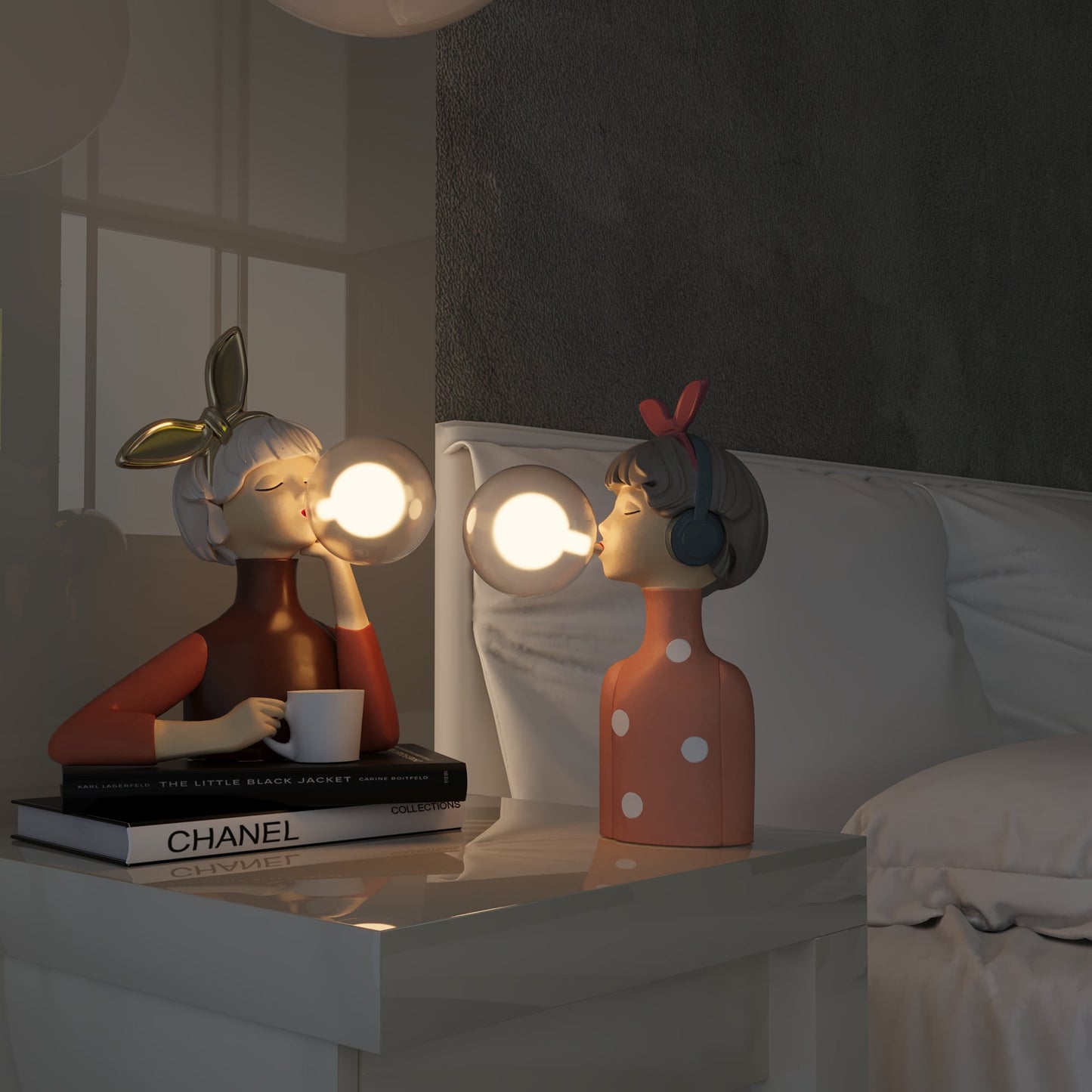 TwinkleSisters | Lampada da tavolo