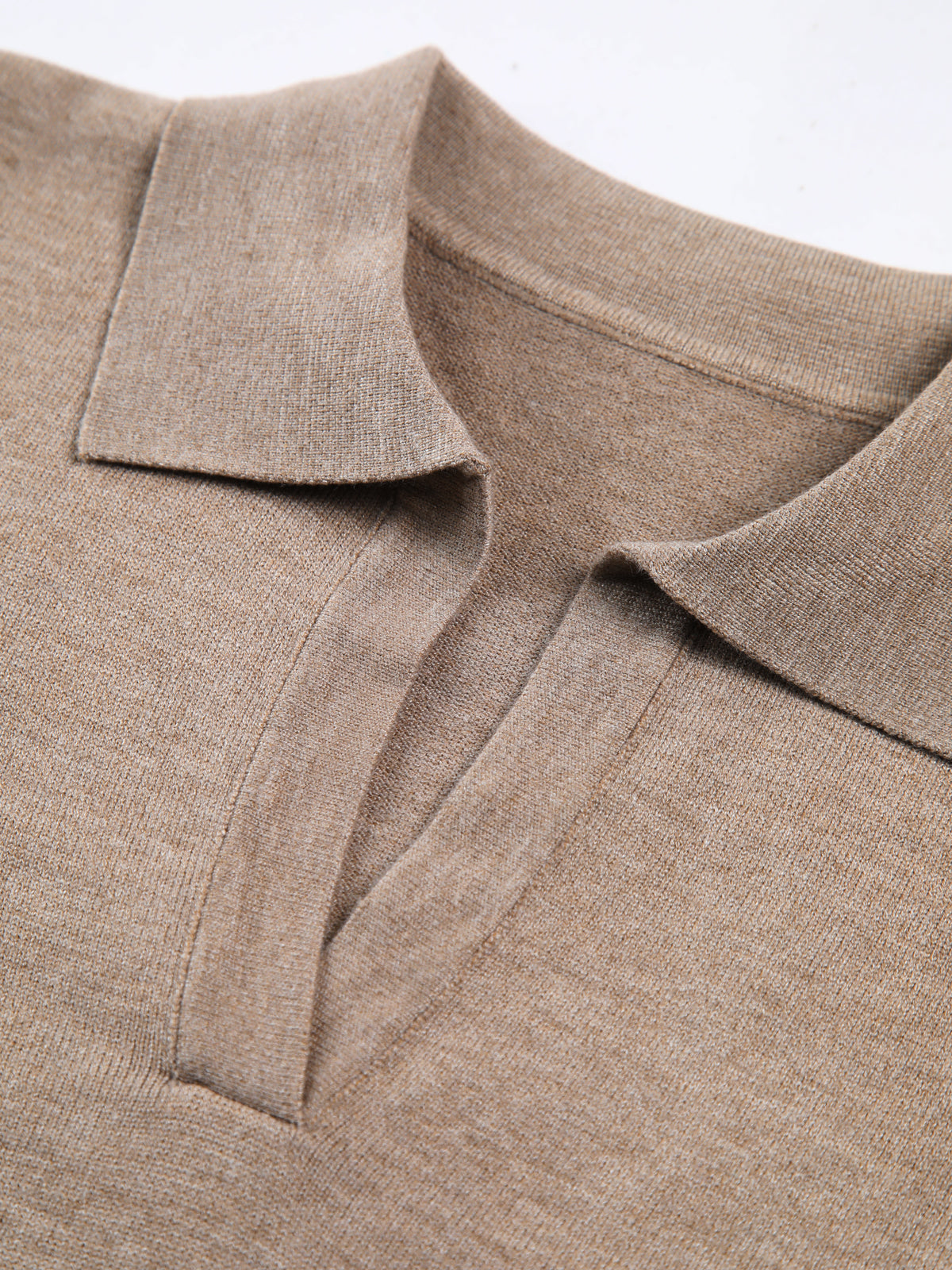 Rosélyne - Pullover Business Casual per donne con colletto e scollo a V