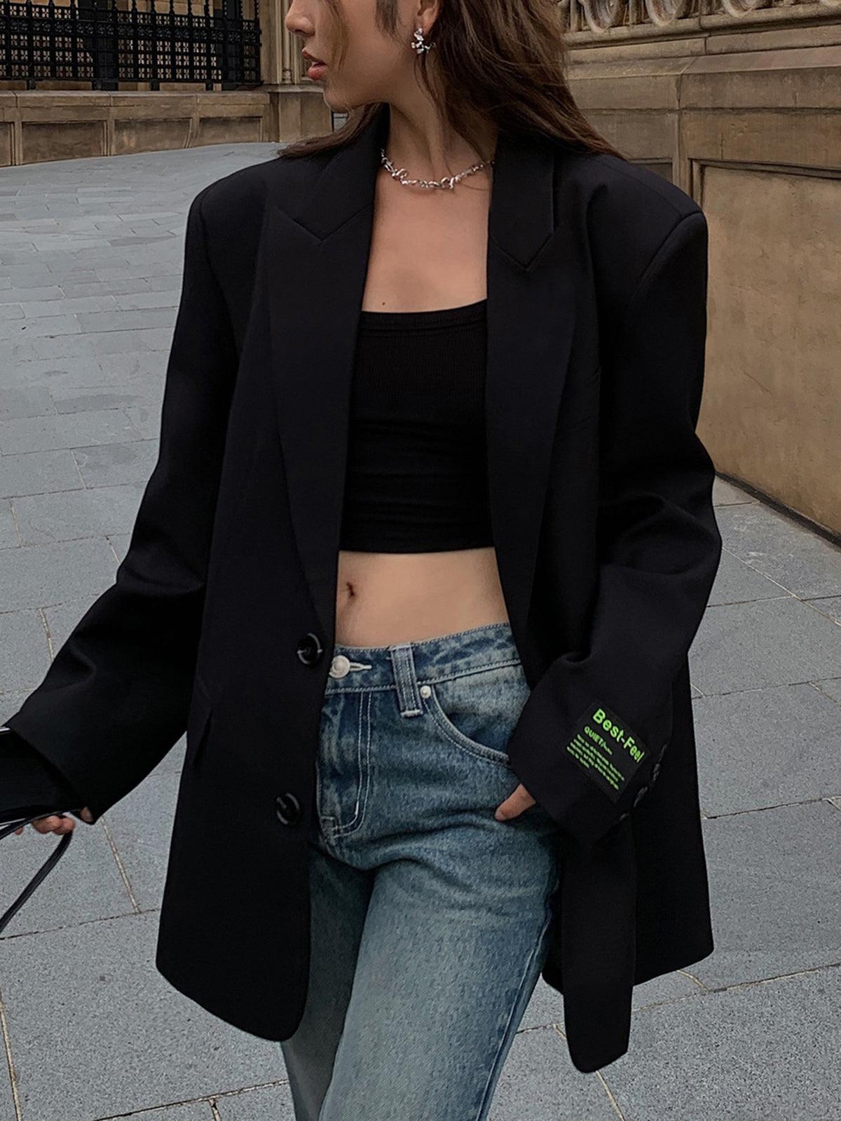 Dravelle - Blazer oversize elegante per donne