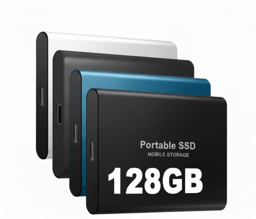 SSD Portatile Ultraflato con USB-C – Memoria Esterna Veloce per PC, Laptop e Smartphone