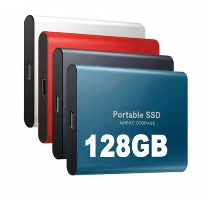 SSD Portatile Ultraflato con USB-C – Memoria Esterna Veloce per PC, Laptop e Smartphone