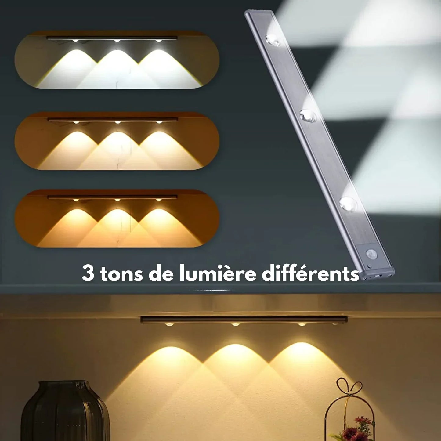 LumiSens - Striscia LED con sensore di movimento