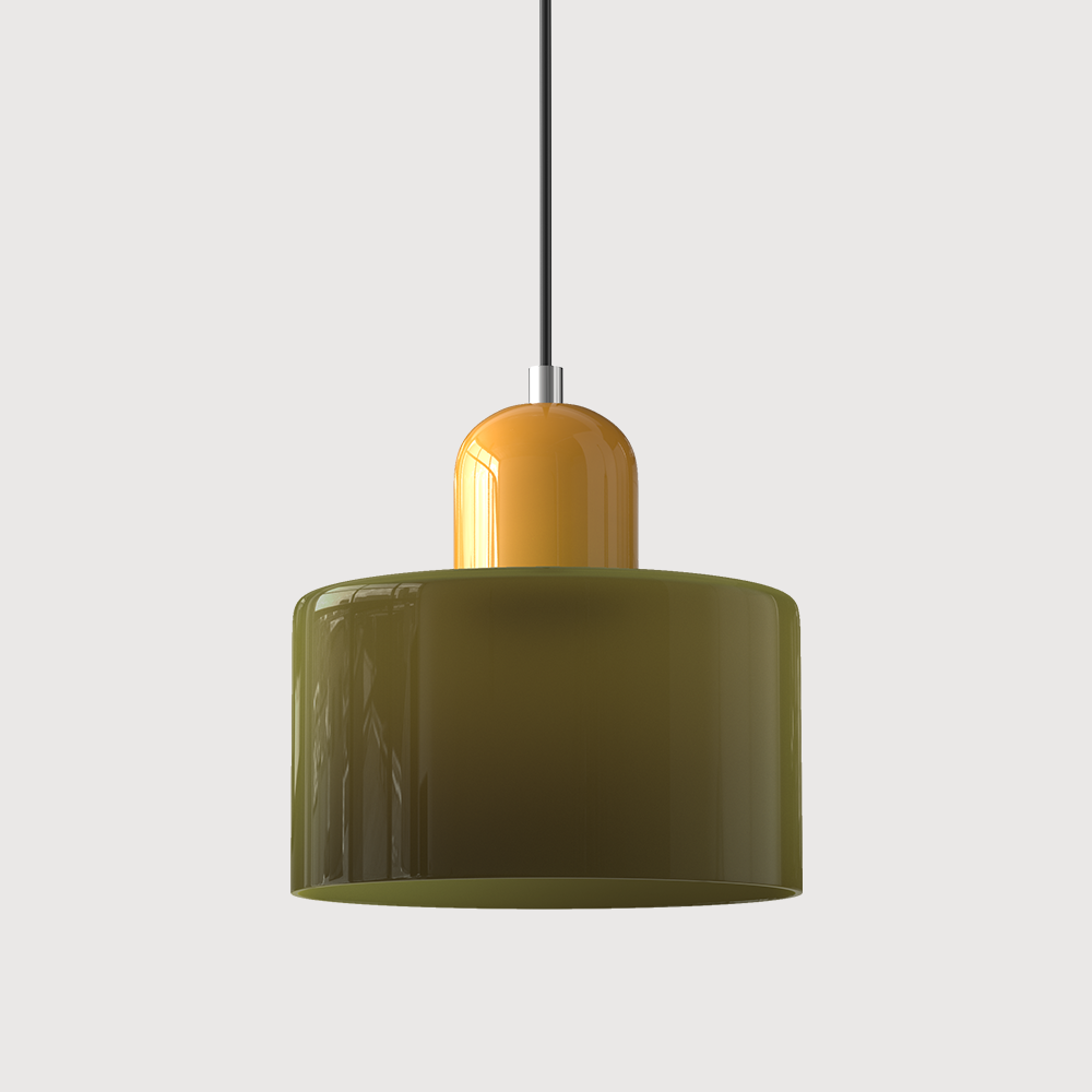 BauLume - Lampada a sospensione Bauhaus in vetro