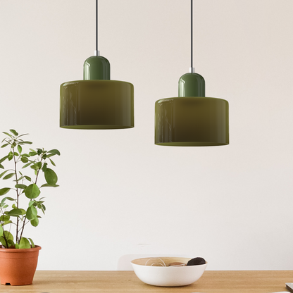 BauLume - Lampada a sospensione Bauhaus in vetro