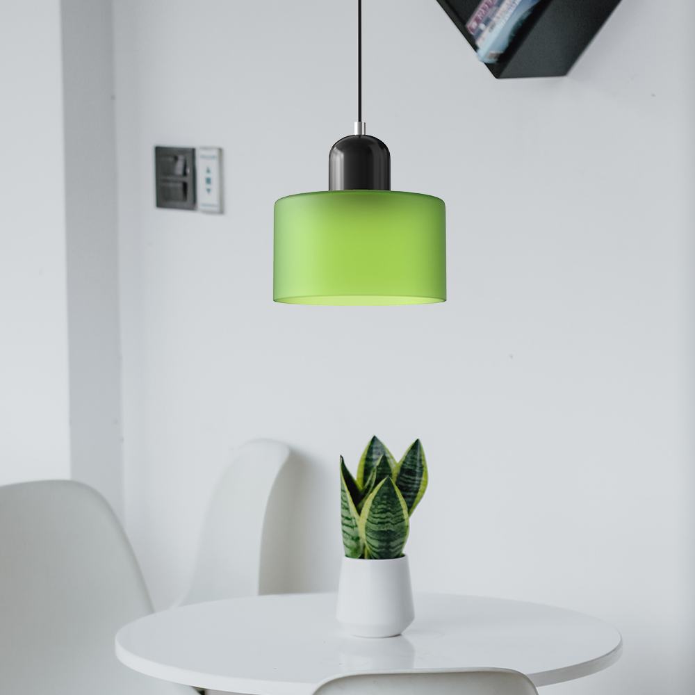 BauLume - Lampada a sospensione Bauhaus in vetro