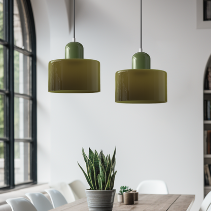BauLume - Lampada a sospensione Bauhaus in vetro