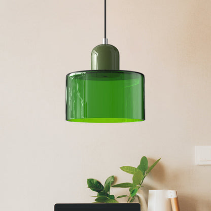 BauLume - Lampada a sospensione Bauhaus in vetro