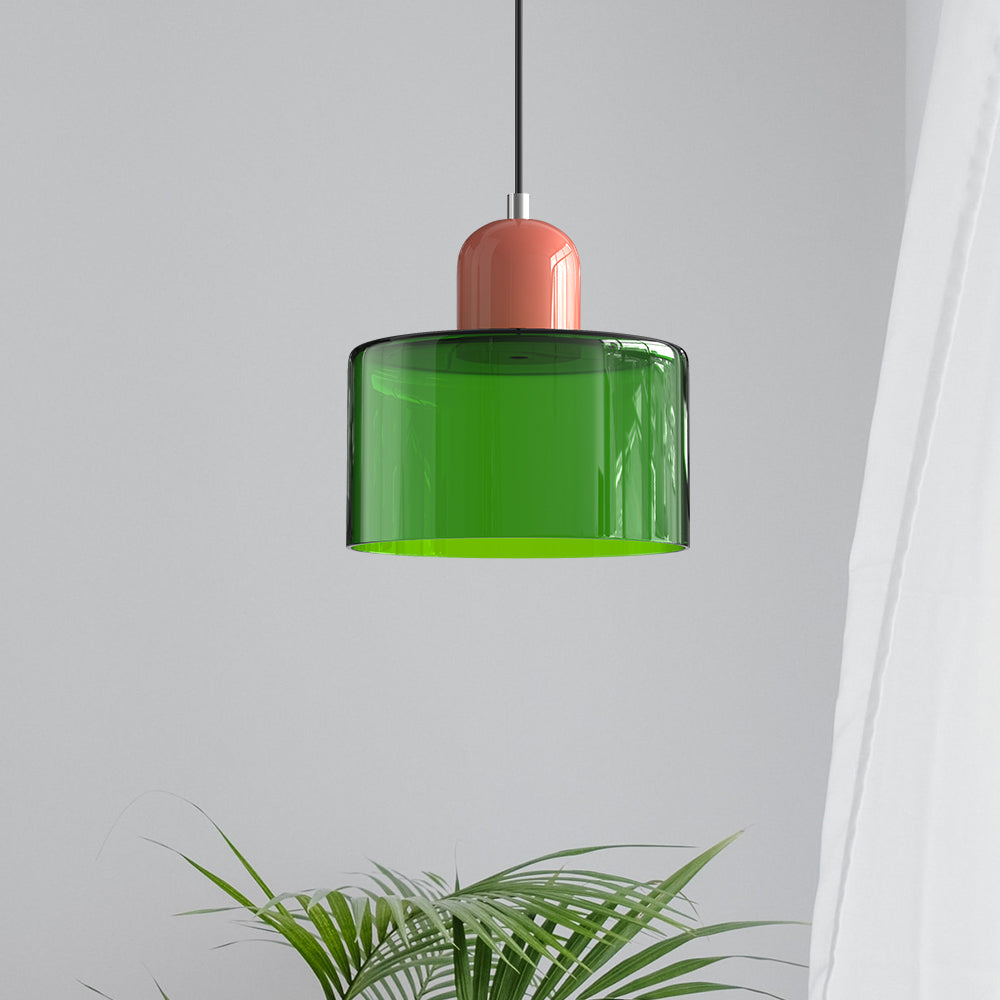 BauLume - Lampada a sospensione Bauhaus in vetro