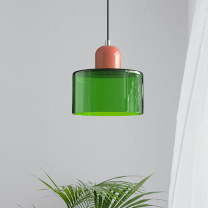 BauLume - Lampada a sospensione Bauhaus in vetro