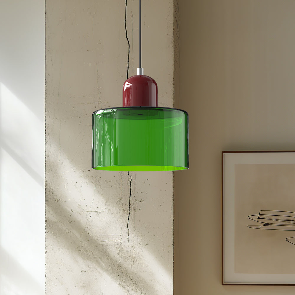 BauLume - Lampada a sospensione Bauhaus in vetro