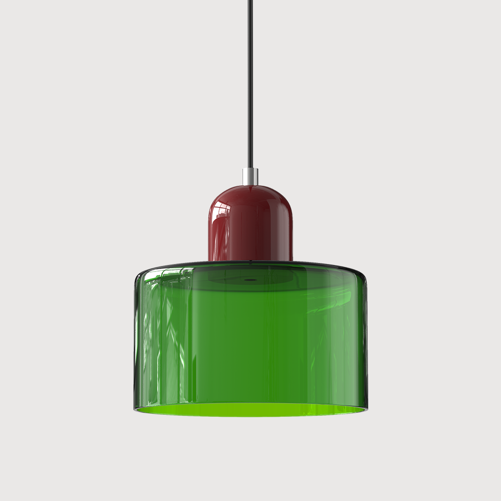 BauLume - Lampada a sospensione Bauhaus in vetro