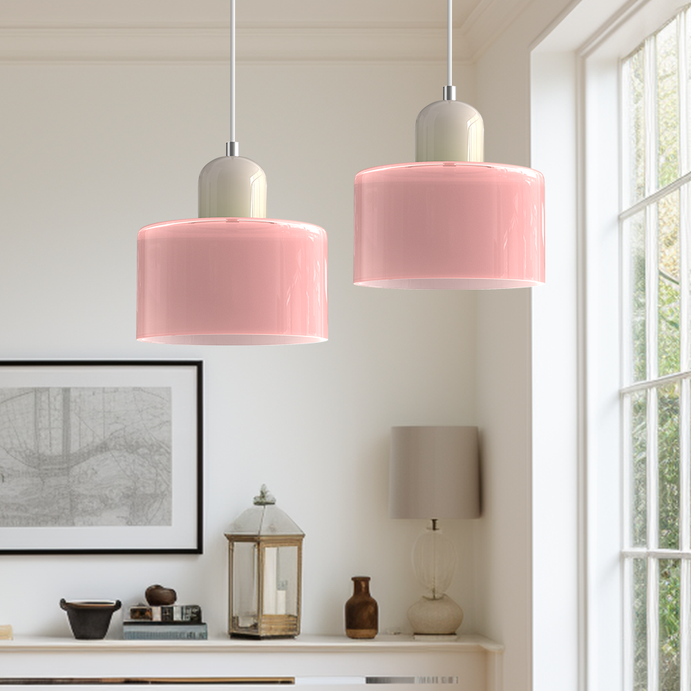 BauLume - Lampada a sospensione Bauhaus in vetro