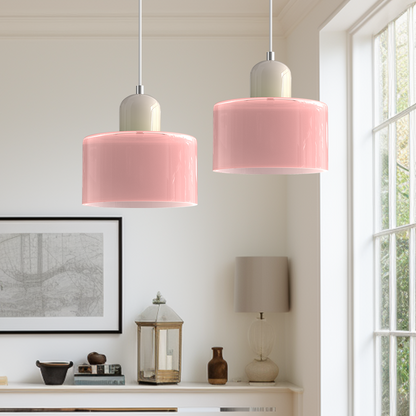 BauLume - Lampada a sospensione Bauhaus in vetro