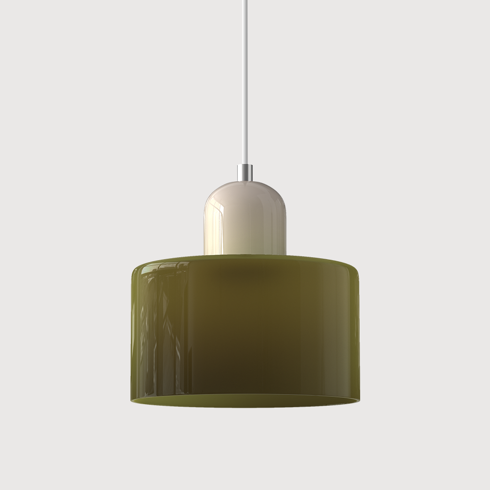 LumièreCristal - Lampadario in vetro colorato