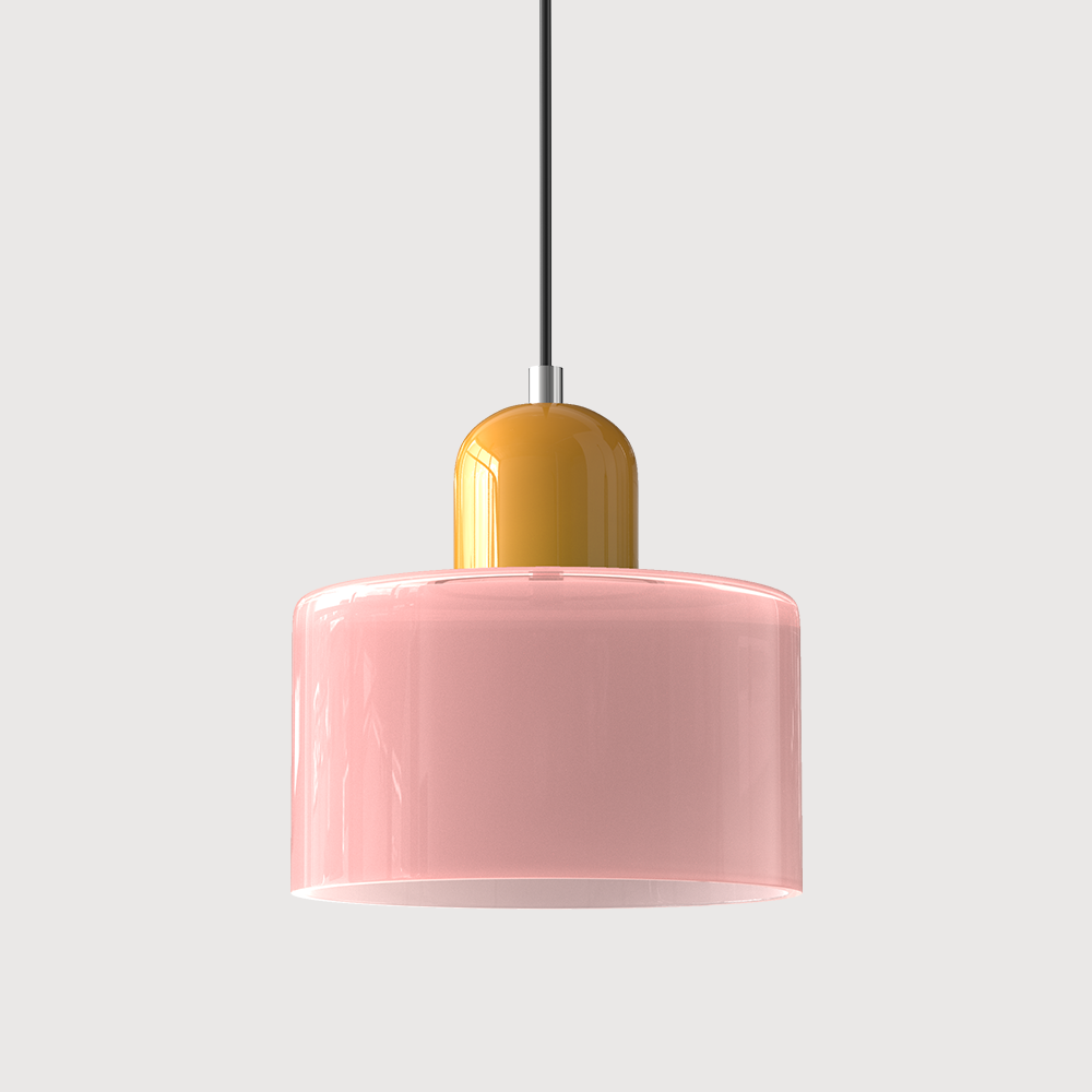 LumièreCristal - Lampadario in vetro colorato
