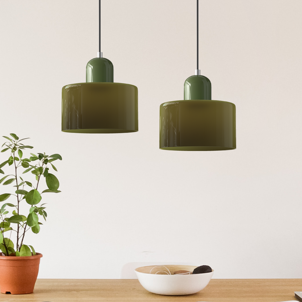LumièreCristal - Lampadario in vetro colorato