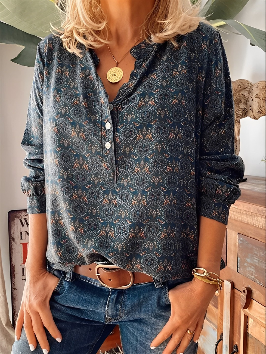 Adélaïde - Blusa estiva vintage