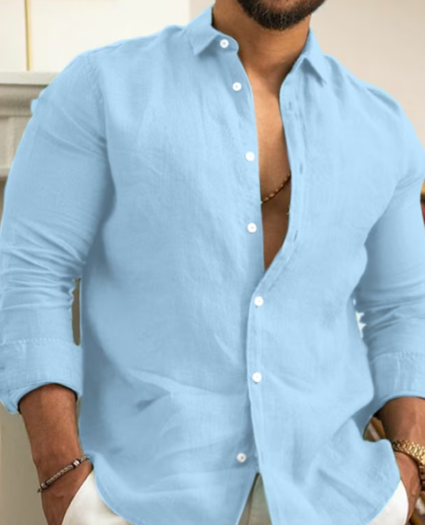 camicia lino uomo Anatole