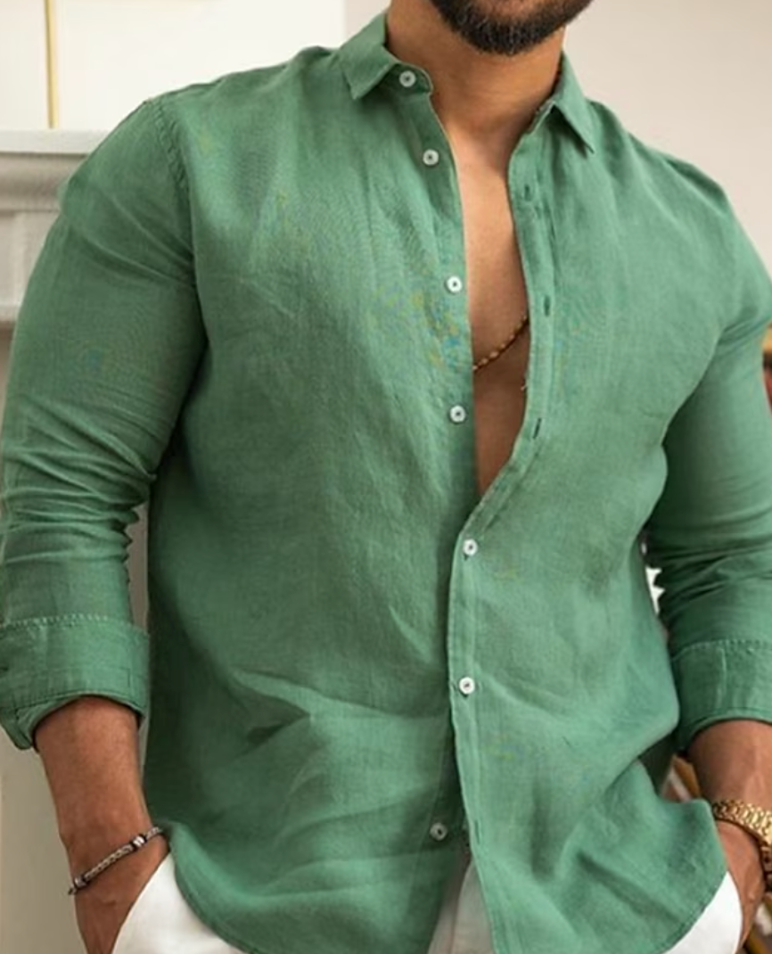 camicia lino uomo Anatole