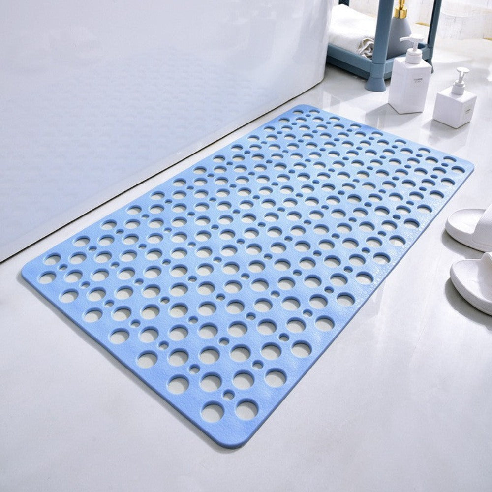 Luxbain - Tappetino da doccia antiscivolo di lusso – Tappetino da bagno igienico e resistente alla muffa con forti ventose e sistema di drenaggio rapido