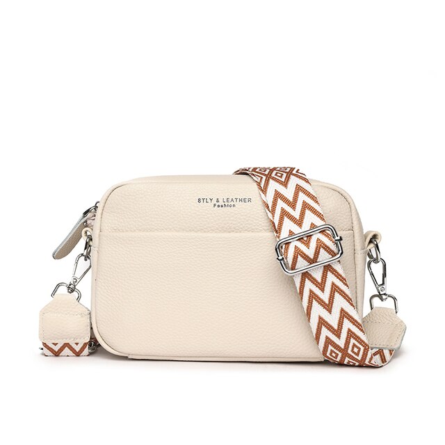 Lumivie - Borsa a tracolla in pelle per donne