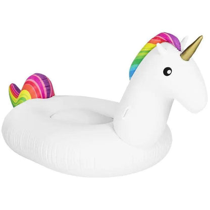 Aquarella - XXL Anello Gonfiabile a Forma di Unicorno 200 x 90 x 110 cm