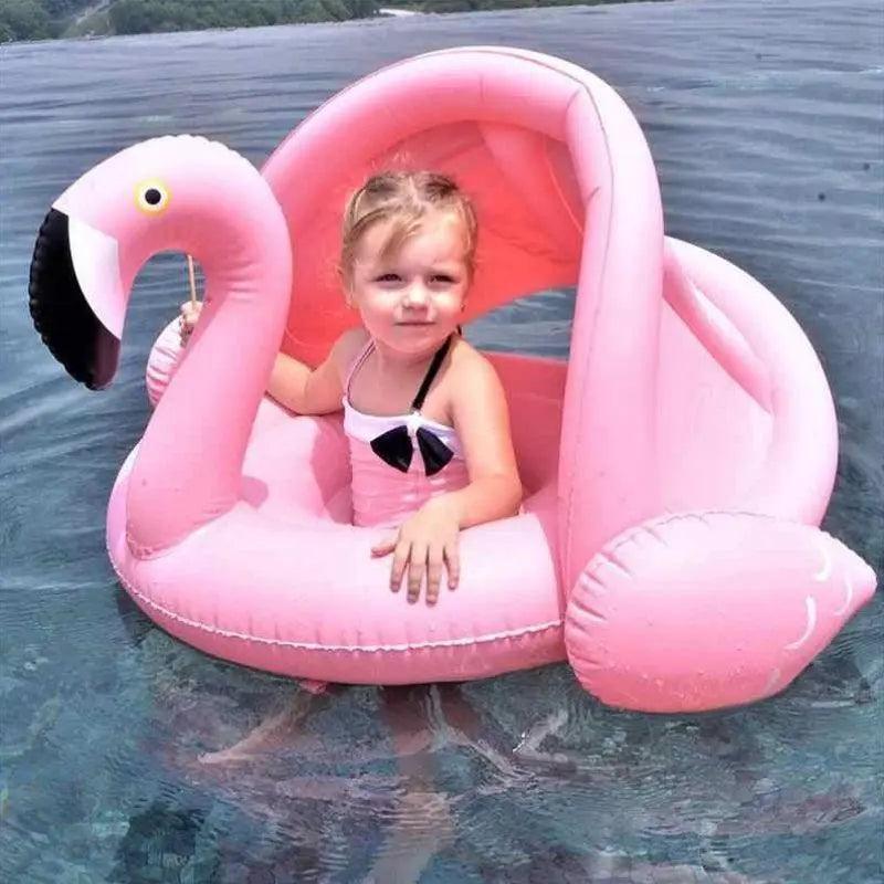 Aqualumi - Anello per Bambini a Forma di Fenicottero