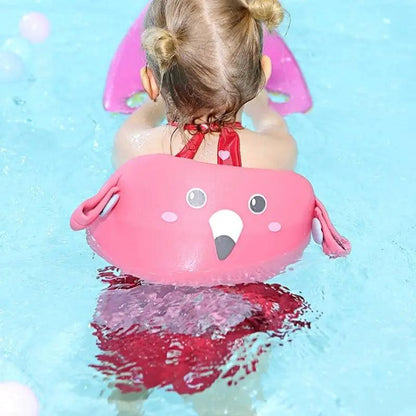 Swimora - Ausilio per il nuoto a pancia in giù con braccioli per bambini