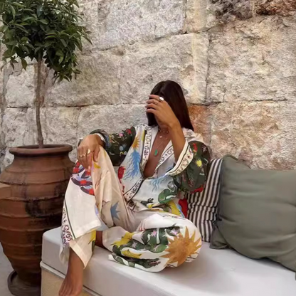 Calivie - Elegante Completo Due Pezzi da Donna