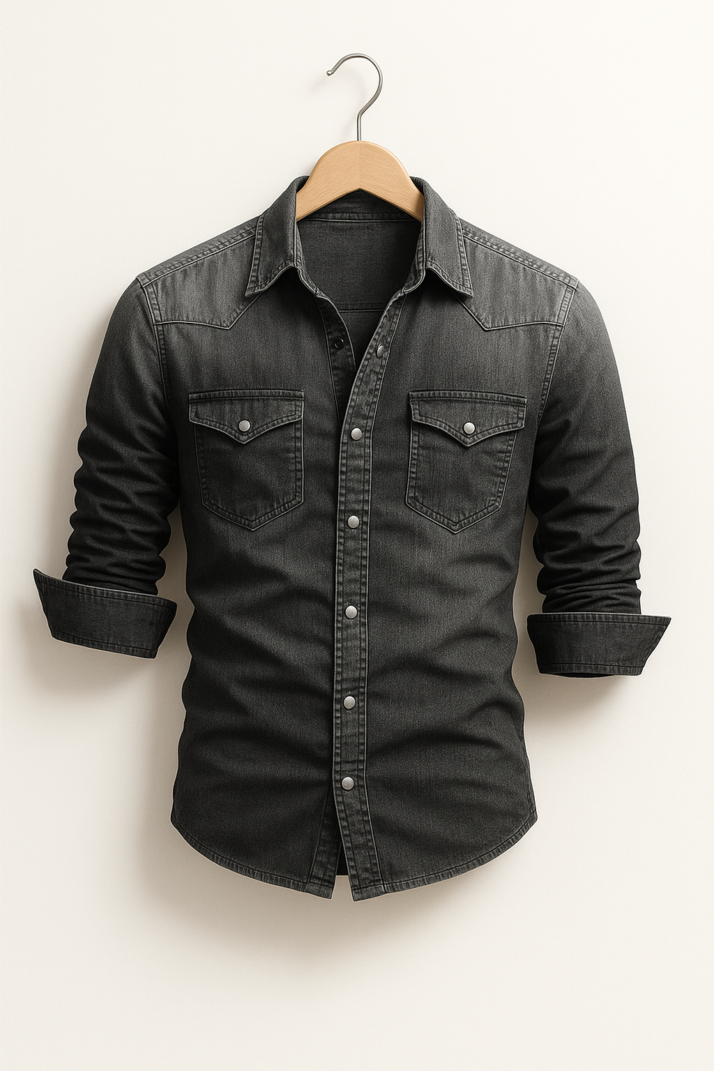 Vianor - Camicia in jeans casual per uomini