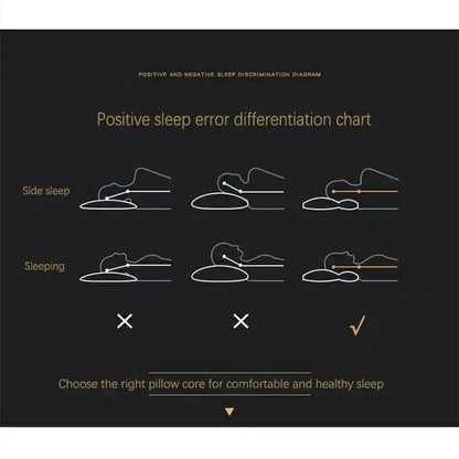 Dorséa - Cuscino ortopedico – Massaggio e supporto | Sonno perfetto con supporto ortopedico